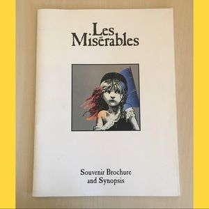 Les Miserable 2nd National Tour. Theater Program